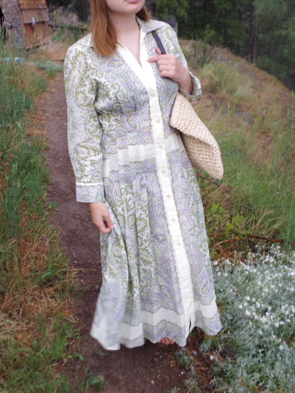 Ladies Long Dress By Sandro Paris